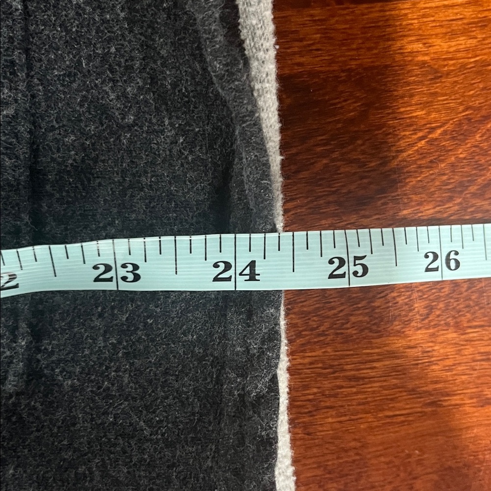 Born Primitive Cowl Neck Sweatshirt M Gray Pullover Kangaroo Pocket Fleece EUC - Picture 13 of 14